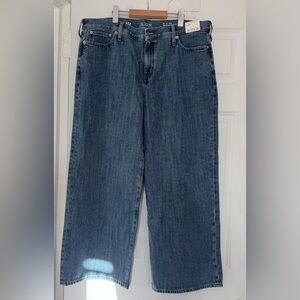 J. Crew low rise wide leg